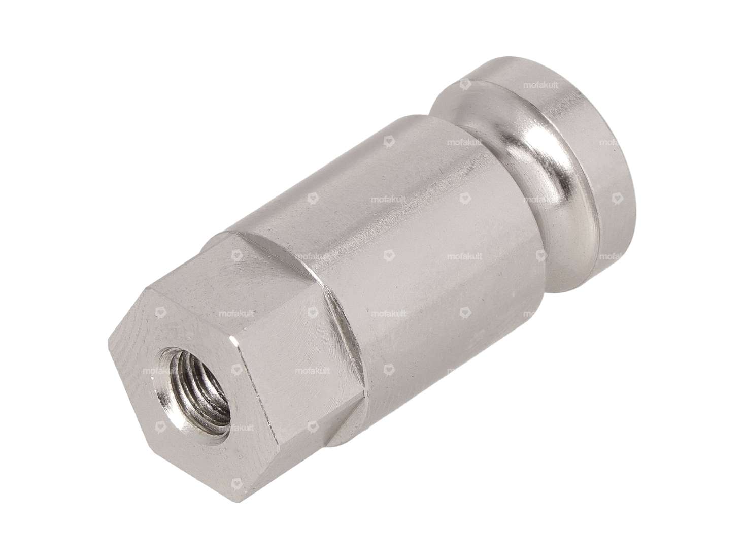 66HEROES mounting pin M6 license plate holder side stainless steel Carousel Image 1