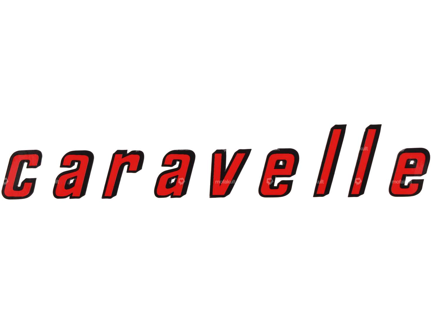 Tank & side protection sticker "caravelle" 130 x 23 foil plot Carousel Image 1