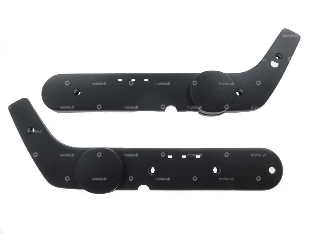 Side protectors Mono black | Piaggio Ciao Carousel Image 1