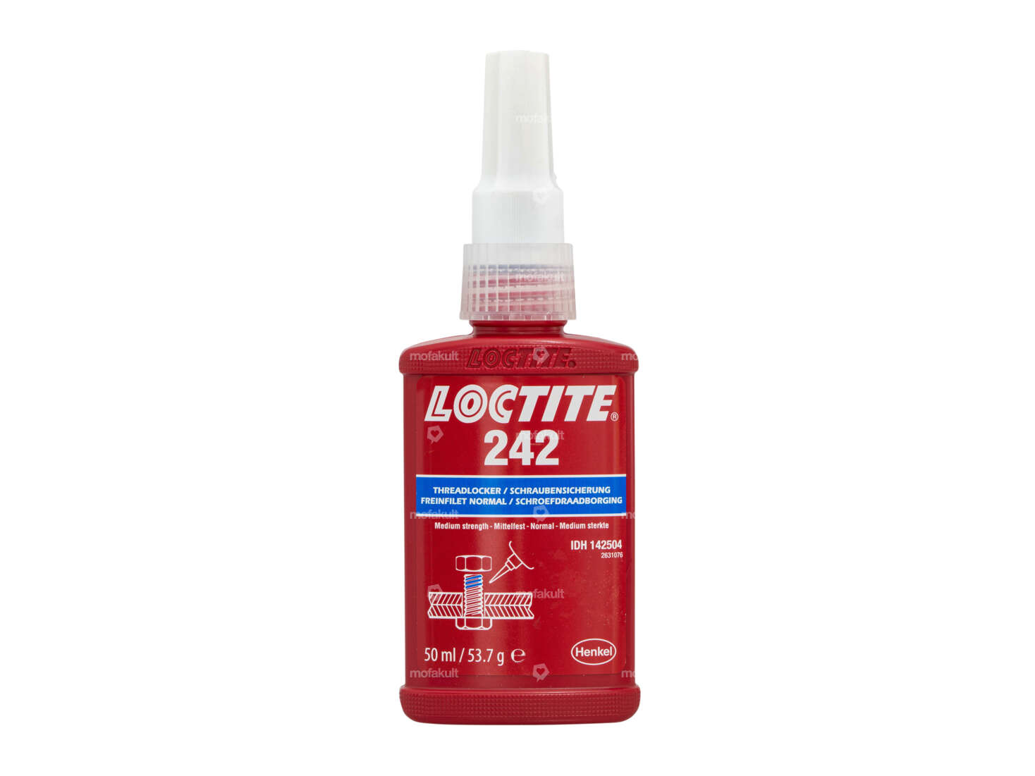 Loctite 242 medium-strength threadlocker 50 ml Carousel Image 1