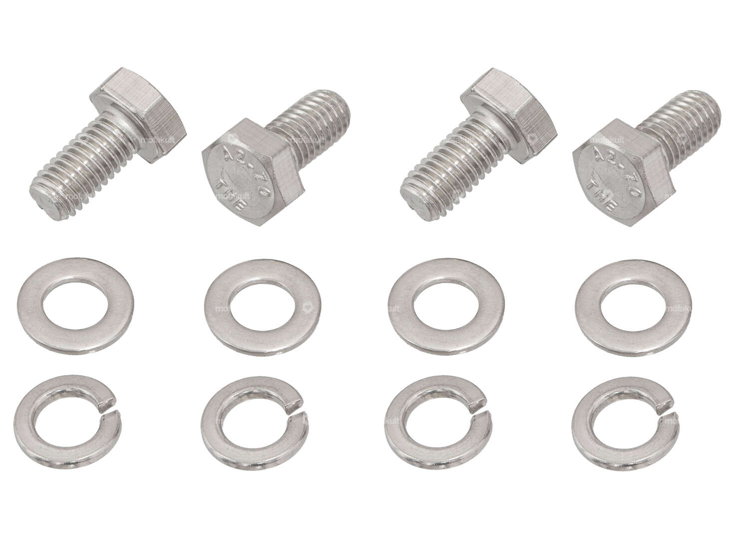swiing® revival screw set swingarm Inox | Puch Maxi S, Supermaxi, X30 NG-2AH Carousel Image 1