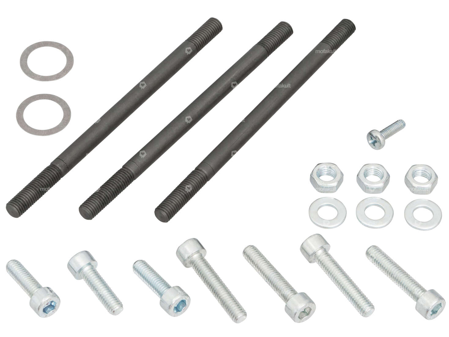 Malossi screw set MP-One housing | Piaggio Ciao, SI, Bravo, Boxer Carousel Image 1