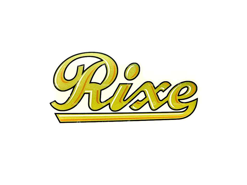 Water decal "Rixe" gold Carousel Image 1