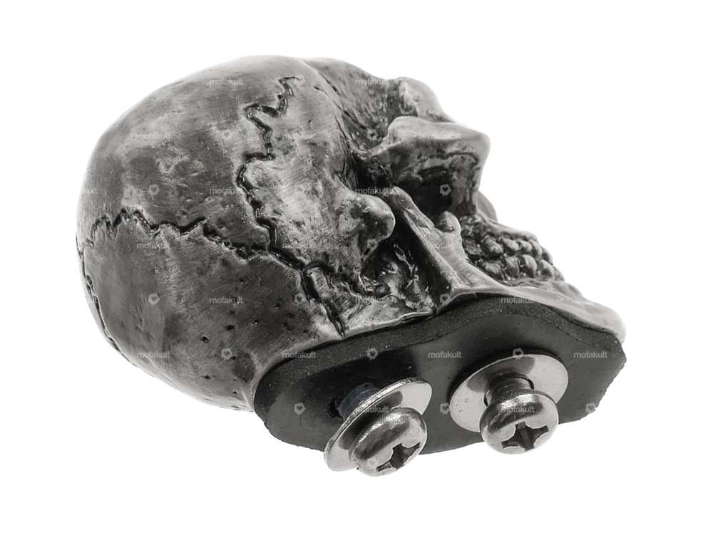 Solid matt skull ornamental figure Carousel Image 4