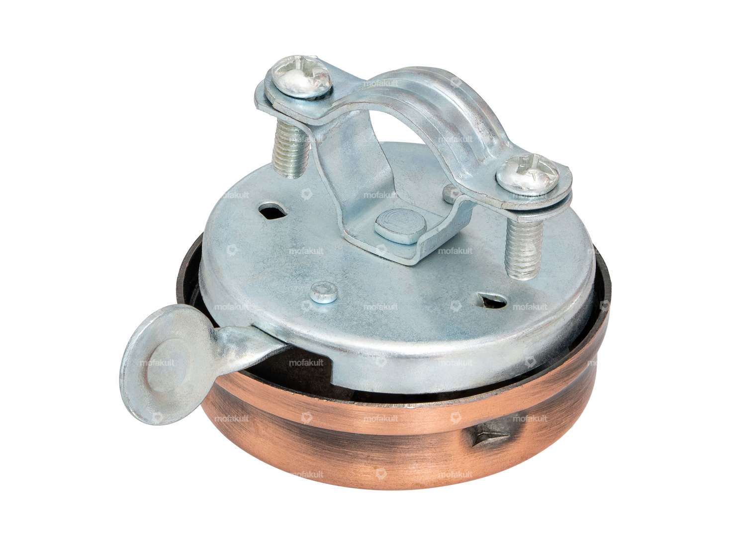 Used-look copper bell Carousel Image 2