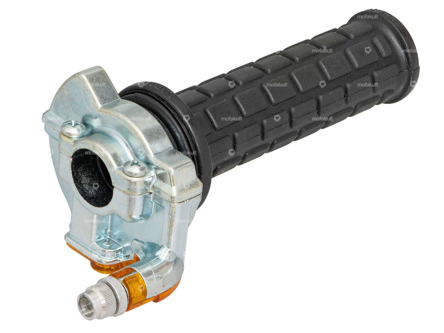 Lusito throttle twist grip short throttle silver / orange Carousel Image 3