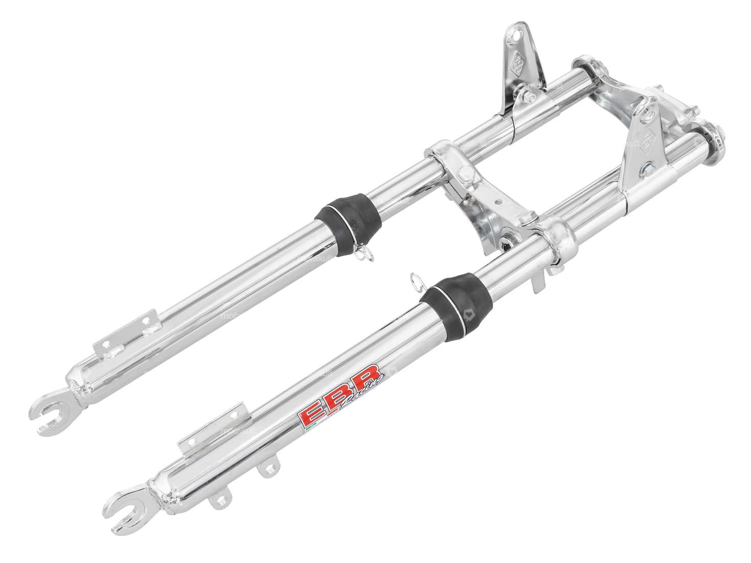 EBR fork reinforced chrome (with tabs for disc brake) | Puch Carousel Image 1