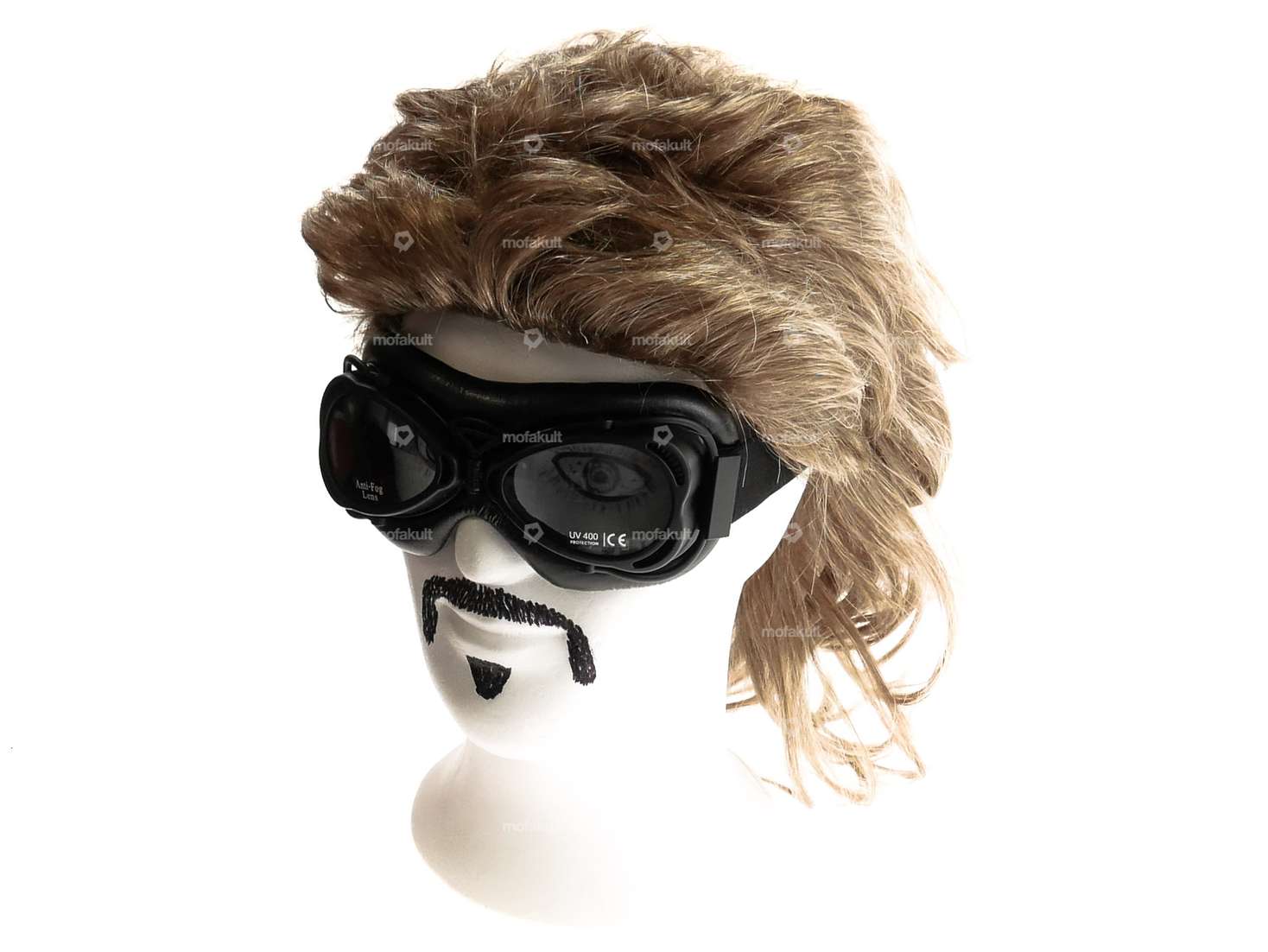 Aviator glasses vintage black Carousel Image 2