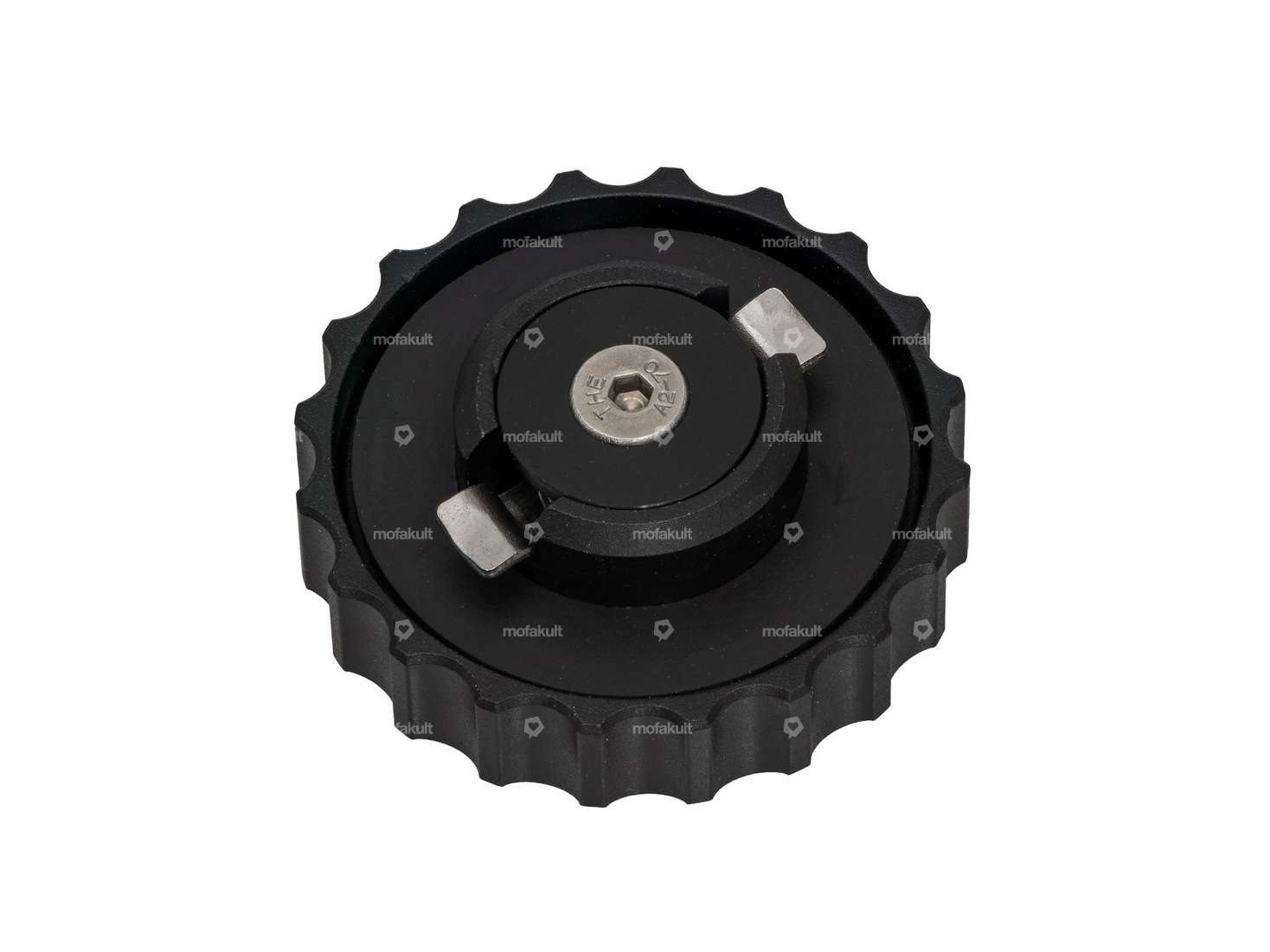 66HEROES fuel filler cap bayonet 30 mm black Carousel Image 2