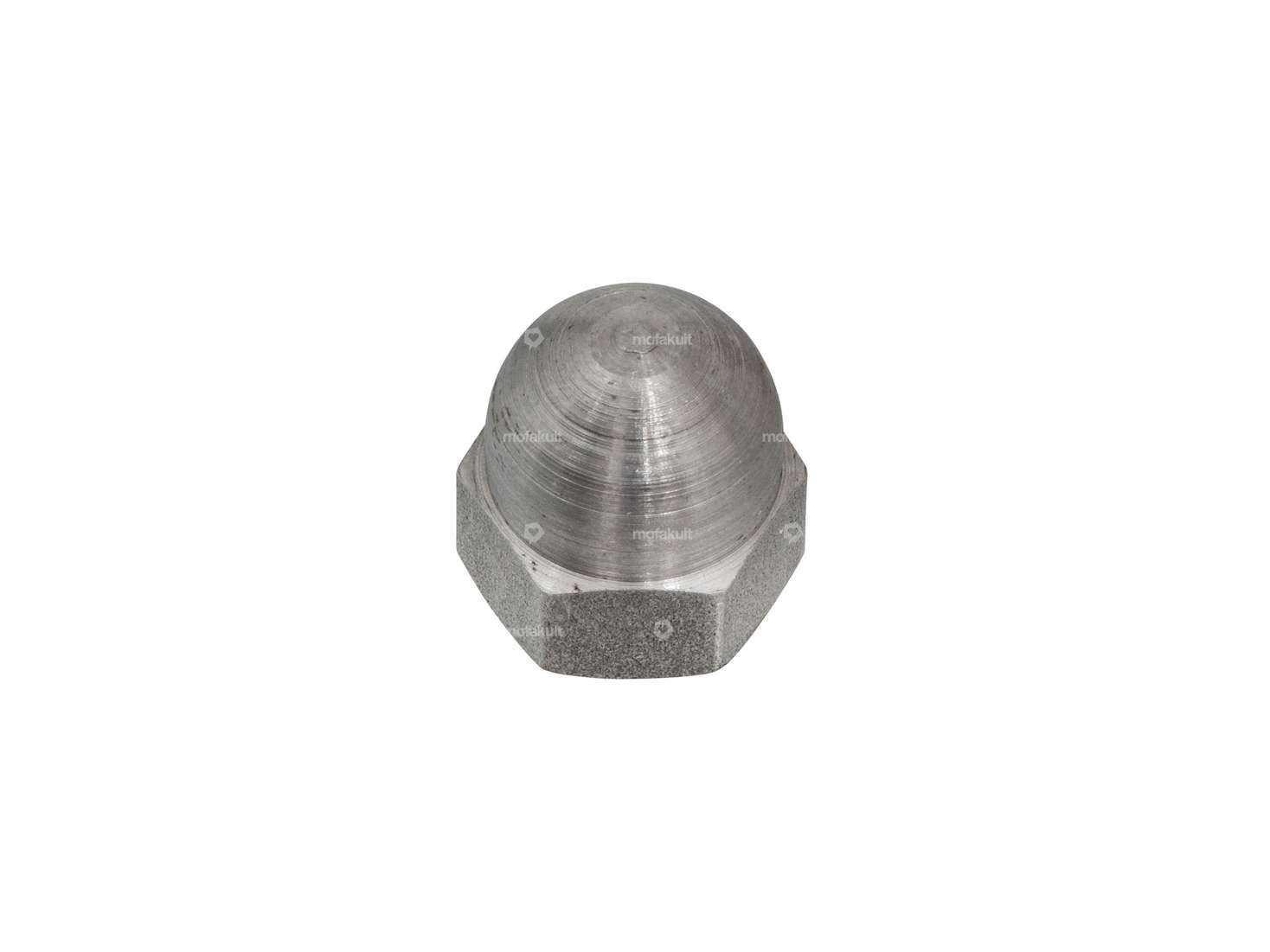 Cap nut M8x1 plain steel Carousel Image 1