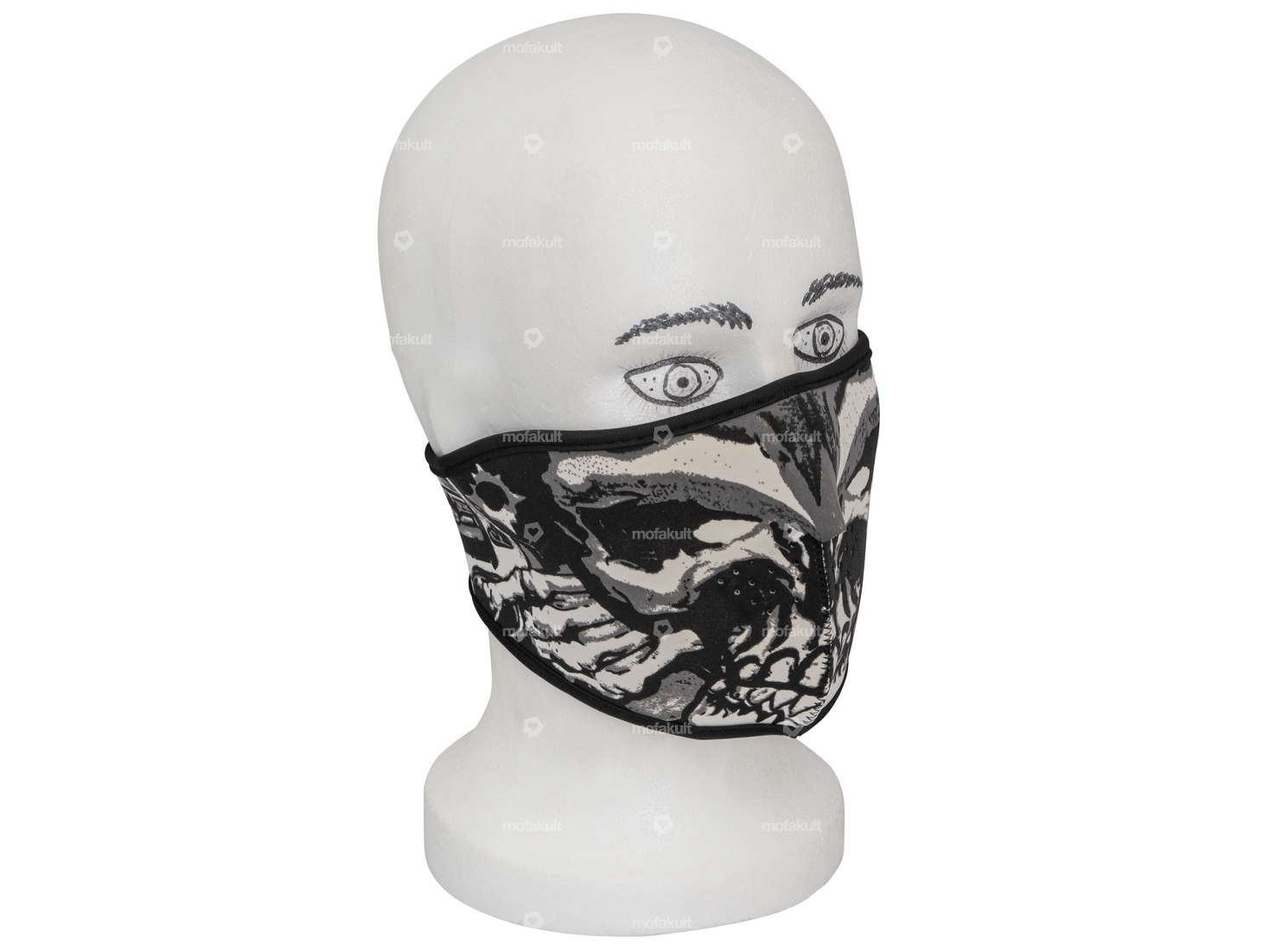 Skull Gun" face mask Carousel Image 1