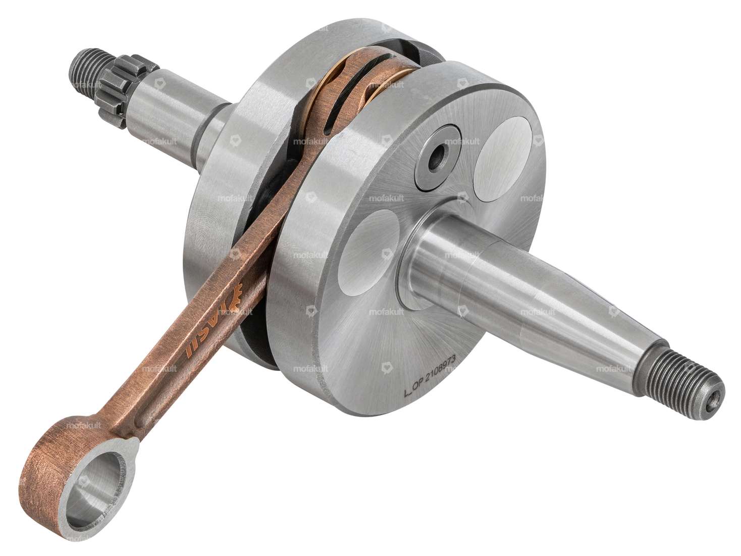 Jasil full cheek crankshaft (+2 mm stroke) | Puch X30 NS / NL & Velux (Z50) Carousel Image 2