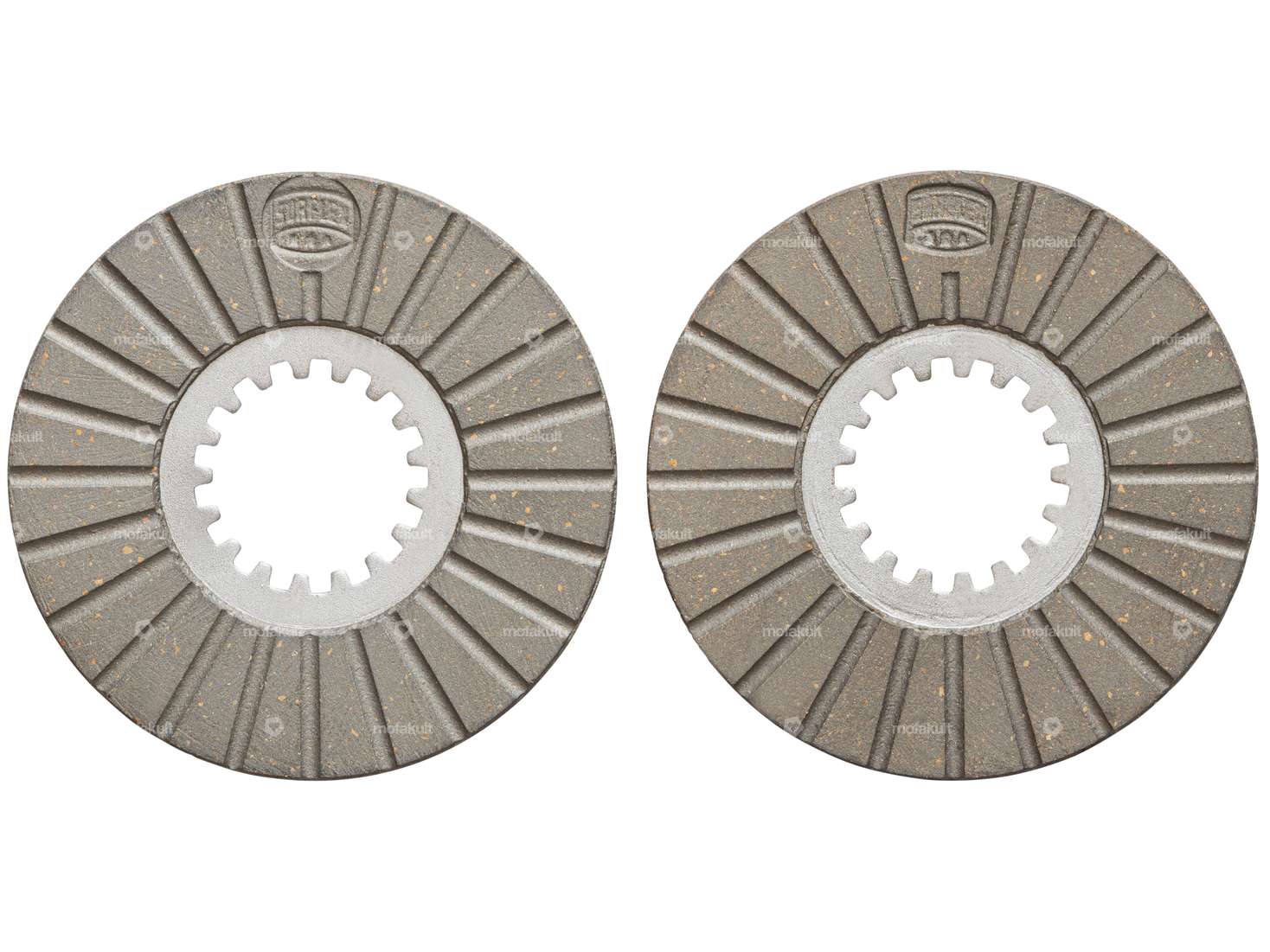 Surflex 2x clutch plates 5.1 mm (chain drive with cork) | Sachs 50 Carousel Image 1