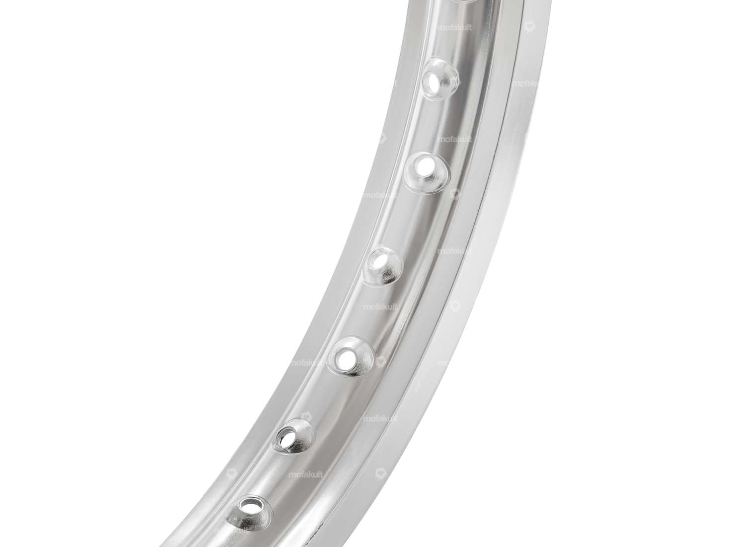 Rim ring 1.60 x 17" (56 mm) silver anodized aluminium Carousel Image 2