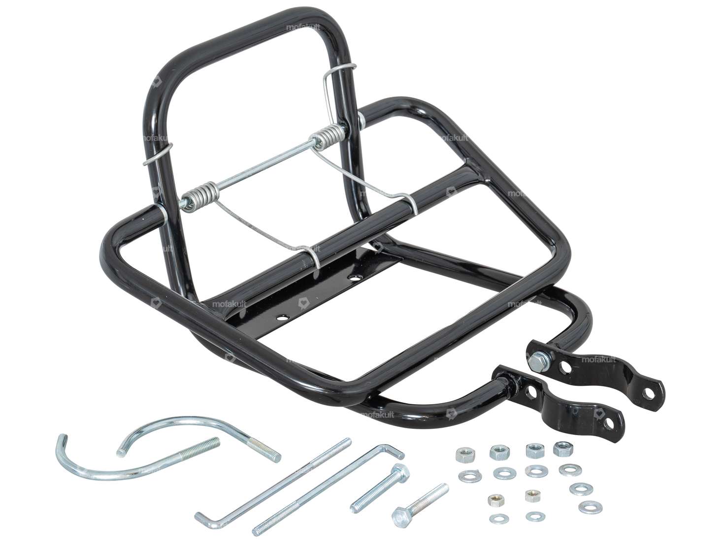 Luggage carrier front black NOS | Piaggio Ciao Carousel Image 1