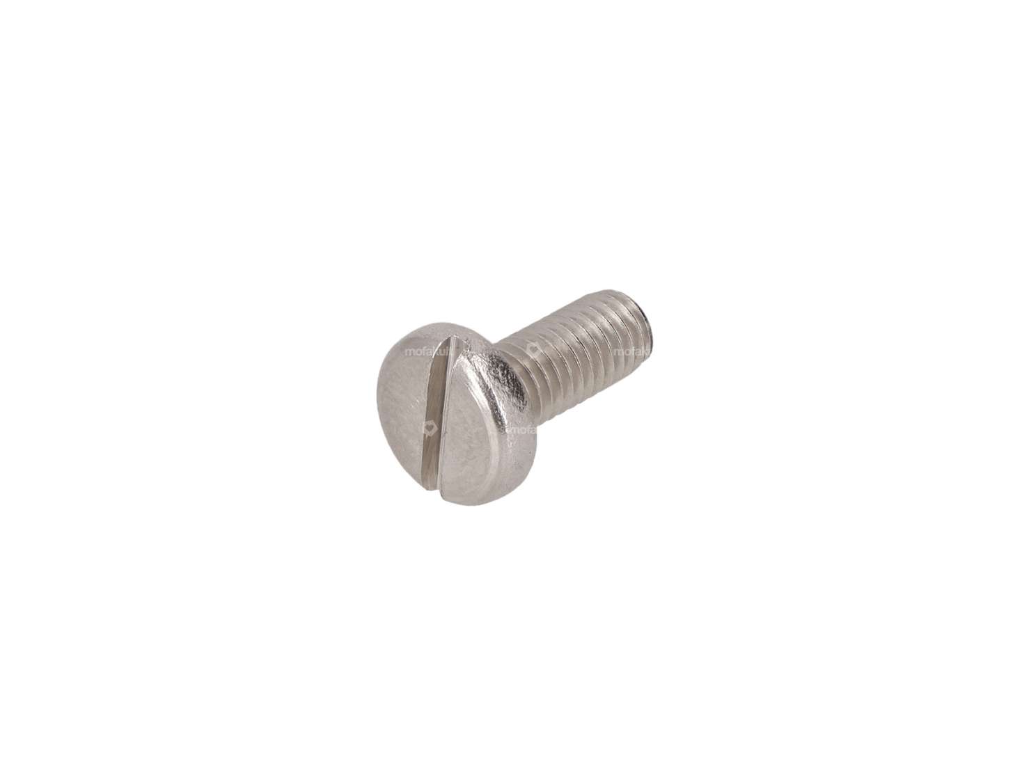 Screw M5x12 flat head slotted stainless steel Carousel Image 1