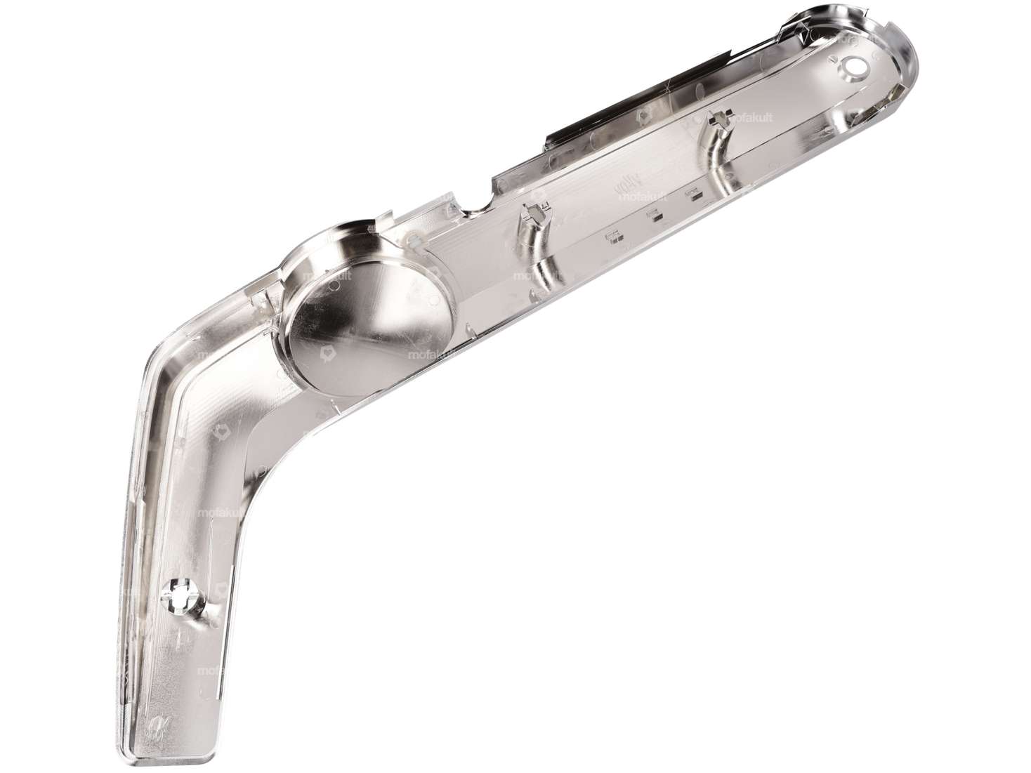 AKOA side protectors angular mono chrome | Piaggio Ciao Carousel Image 2