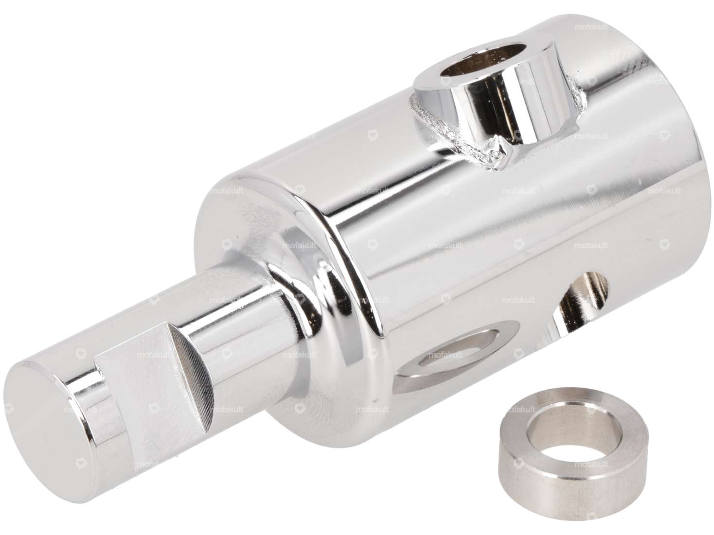 Pedal axle extension + 48 mm Inox Carousel Image 1