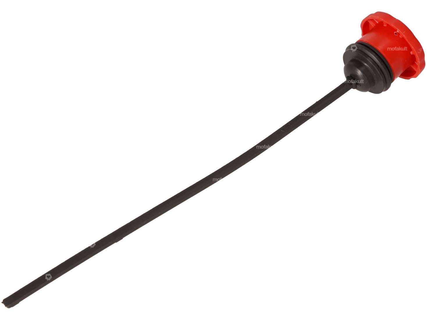 Fuel cap with dipstick red/black NOS | Piaggio Ciao, Bravo Carousel Image 1
