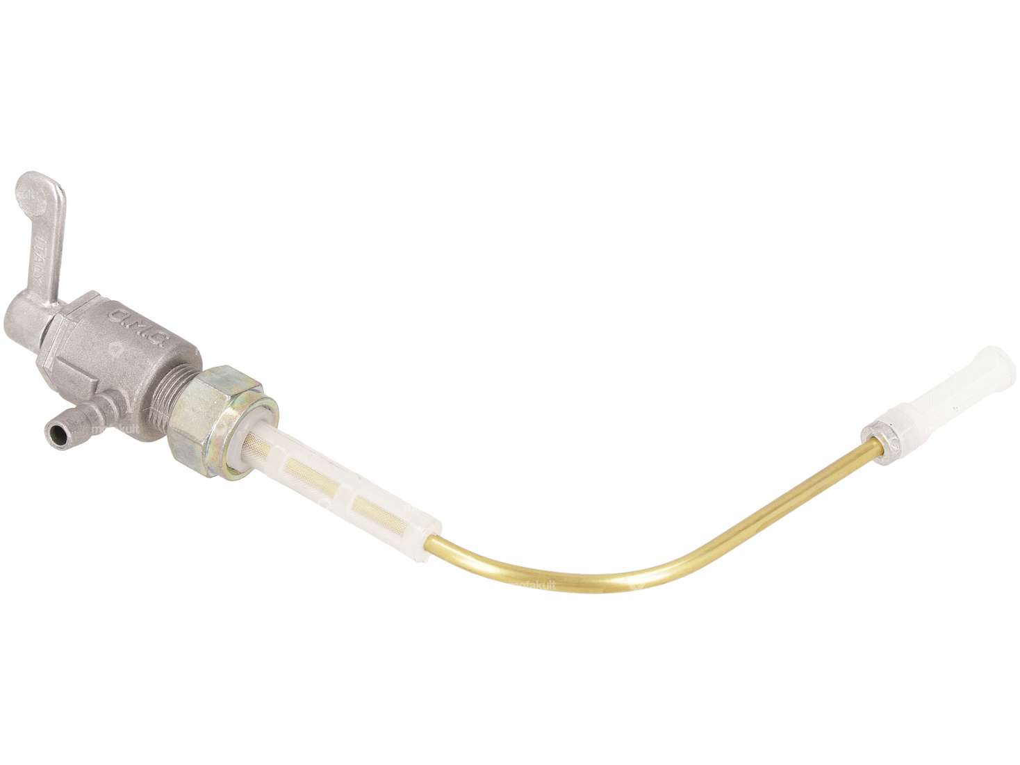 OMG fuel tap horizontal M12x1 (with union nut) outgoing at the bottom Carousel Image 2