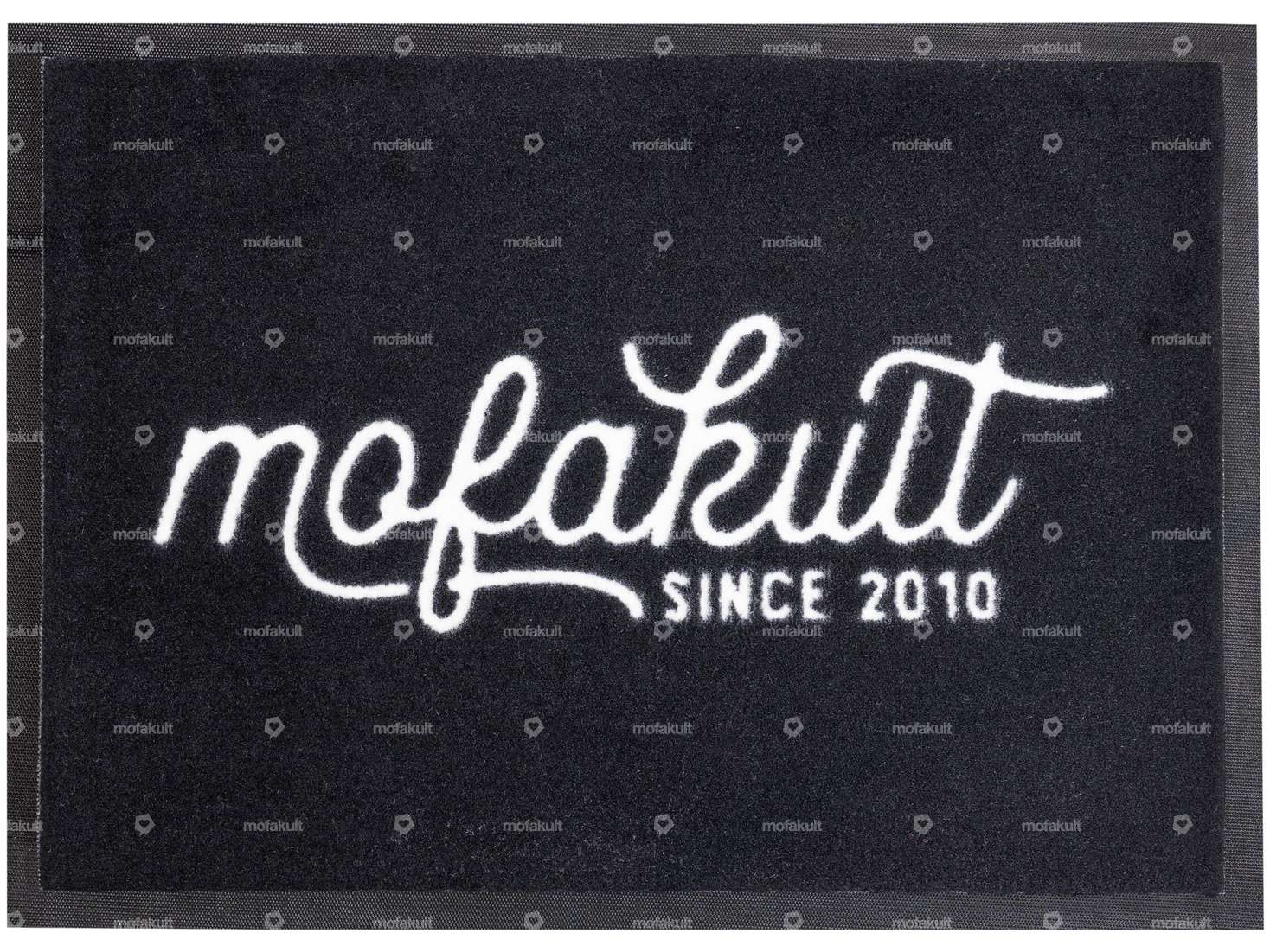 mk-Merch Doormat / Entryway Mat “mofakult SINCE 2010” 70 x 50 cm Carousel Image 1