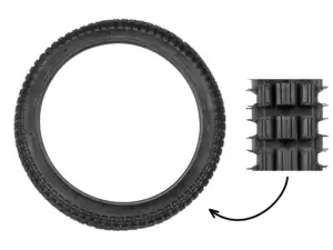 Fortune 2.25 x 16" tires F-879 4.P.R. lugs Fortune 2.25 x 16" tires F-879 4.P.R. lugs