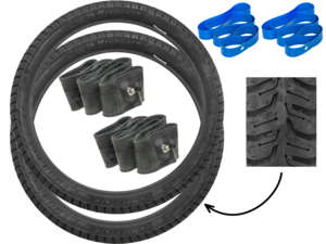 Michelin tire set 2.25 x 17" Michelin tire set 2.25 x 17"