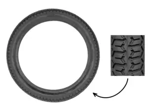 Mitas 2.50 x 16" tires B8 Allround Mitas 2.50 x 16" tires B8 Allround