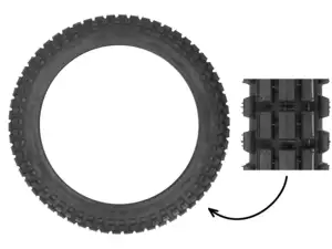 VeeRubber 3.00 x 17" tires VRM021 (V021) studs VeeRubber 3.00 x 17" tires VRM021 (V021) studs