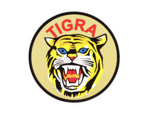 "TIGRA" Coat of Arms Sticker, Ø 44 mm | Tigra Pioneer "TIGRA" Coat of Arms Sticker, Ø 44 mm | Tigra Pioneer