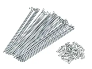 Spoke set incl. nipple (2.9 x 160 mm) galvanized steel Spoke set incl. nipple (2.9 x 160 mm) galvanized steel