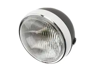 Headlight CEV Typo 105 black / chrome Headlight CEV Typo 105 black / chrome