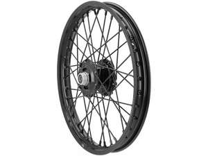 Spoked rim 17" rear aluminum CNC solid black Spoked rim 17" rear aluminum CNC solid black