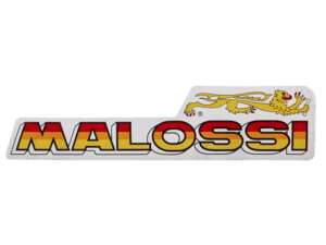 Malossi" sticker 130 x 35 mm Malossi" sticker 130 x 35 mm