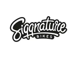 Siggnature sticker "Siggnature Bikes" 120 x 50 mm black Siggnature sticker "Siggnature Bikes" 120 x 50 mm black