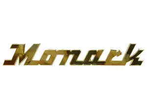 "Monark" lettering brass "Monark" lettering brass