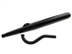 Exhaust cigar 28 mm black | Puch Maxi S, N / X30 NS, NL Exhaust cigar 28 mm black | Puch Maxi S, N / X30 NS, NL