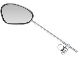 Bumm mirror oval small left chrome Bumm mirror oval small left chrome