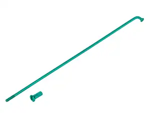 GPO 17" spoke single incl. nipple (2.9 x 188 mm) green GPO 17" spoke single incl. nipple (2.9 x 188 mm) green
