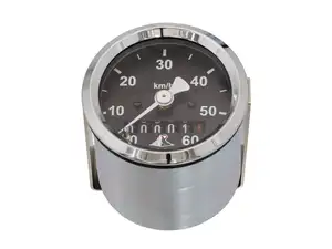 66HEROES speedometer 60 km/h Ø 48 mm "mofakult" black 66HEROES speedometer 60 km/h Ø 48 mm "mofakult" black