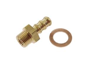 BING fuel connector M8x0.75 brass straight Bing SRE, 85, SRC, SRF, SLH, SRA NOS BING fuel connector M8x0.75 brass straight Bing SRE, 85, SRC, SRF, SLH, SRA NOS