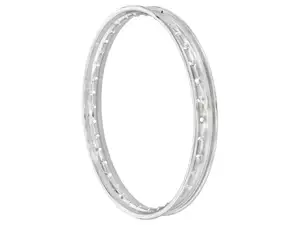 Rim ring 1.40 x 17" (53 mm) chrome large nipple holes Rim ring 1.40 x 17" (53 mm) chrome large nipple holes