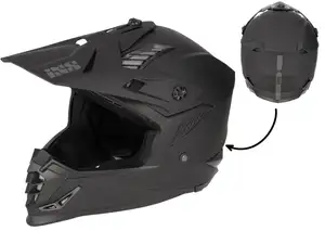IXS cross helmet black matt (XL) IXS cross helmet black matt (XL)