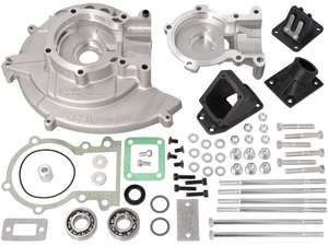 Polini EVO REED engine case | Piaggio Ciao, SI, Bravo, Grillo Polini EVO REED engine case | Piaggio Ciao, SI, Bravo, Grillo