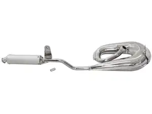 TECNO Circuit Exhaust Chrome | Piaggio Ciao, Bravo TECNO Circuit Exhaust Chrome | Piaggio Ciao, Bravo