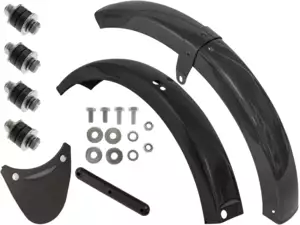 swiing® revival fender set Inox black | Piaggio Ciao swiing® revival fender set Inox black | Piaggio Ciao