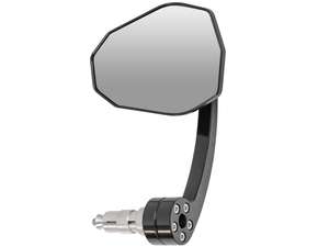 HIGHSIDER mirror CNC "Evo" angular plug-in version black HIGHSIDER mirror CNC "Evo" angular plug-in version black