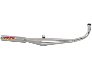 Jamarcol Fuego exhaust 28 mm chrome | Tomos Jamarcol Fuego exhaust 28 mm chrome | Tomos