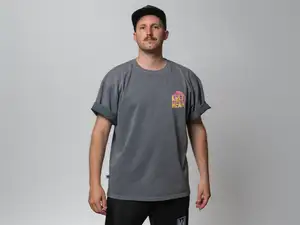 KULTWEAR T-shirt "Vintage" Oversized gray KULTWEAR T-shirt "Vintage" Oversized gray
