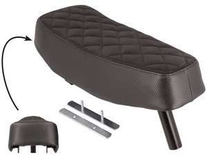 Seat long checkered black | Puch Maxi Seat long checkered black | Puch Maxi